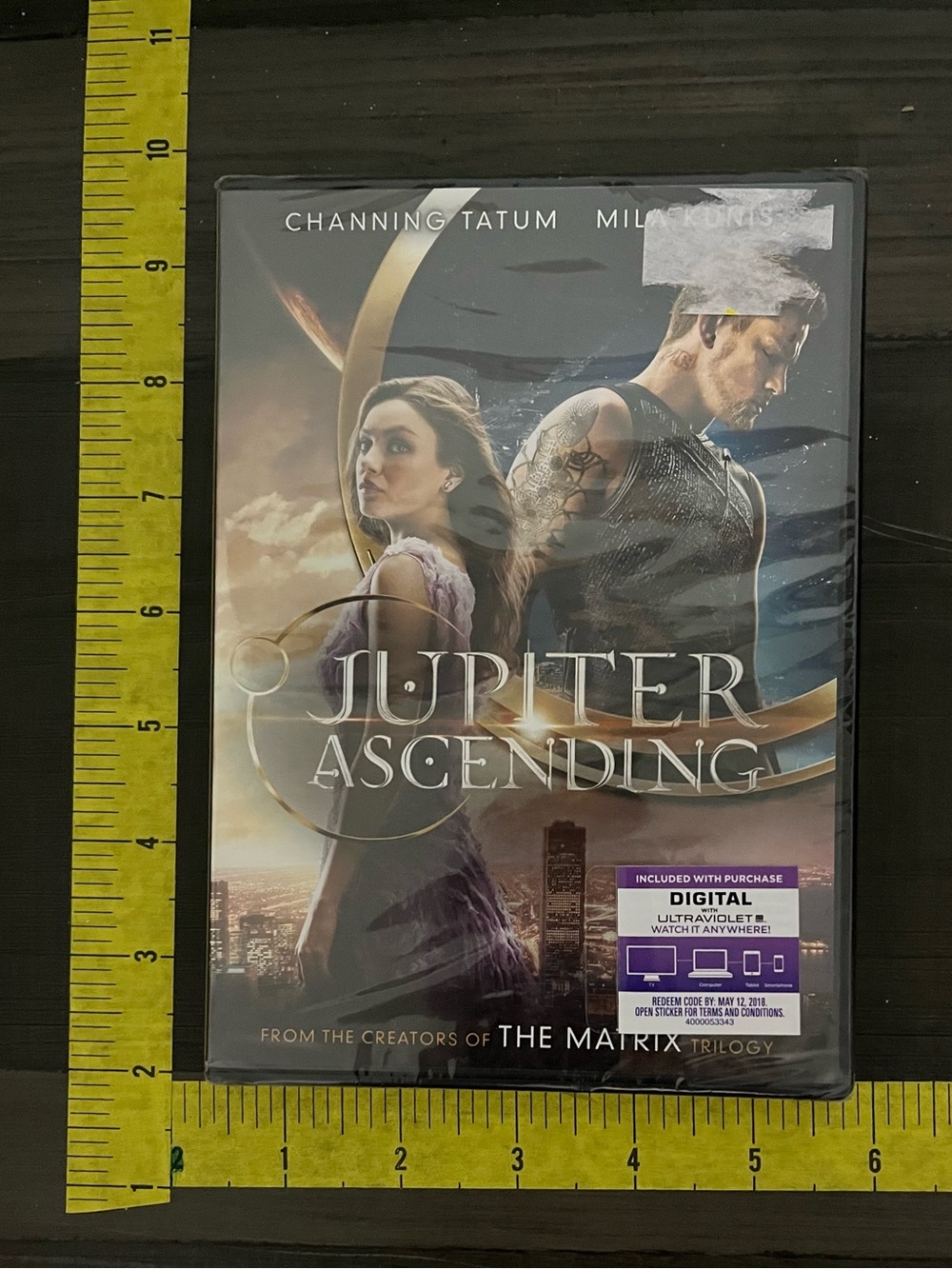 New Jupiter Ascending DVD - Sci‑Fi Fantasy Movie (Black)